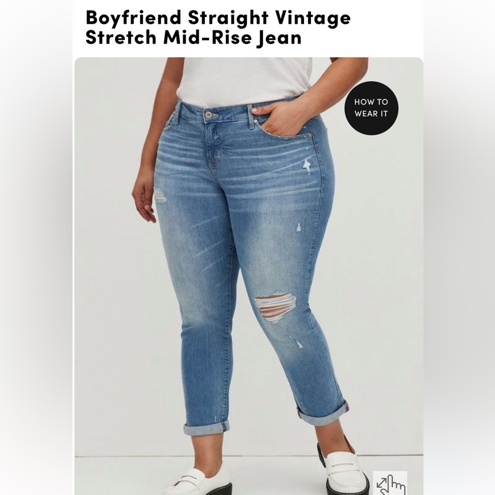 Torrid Boyfriend Jeans